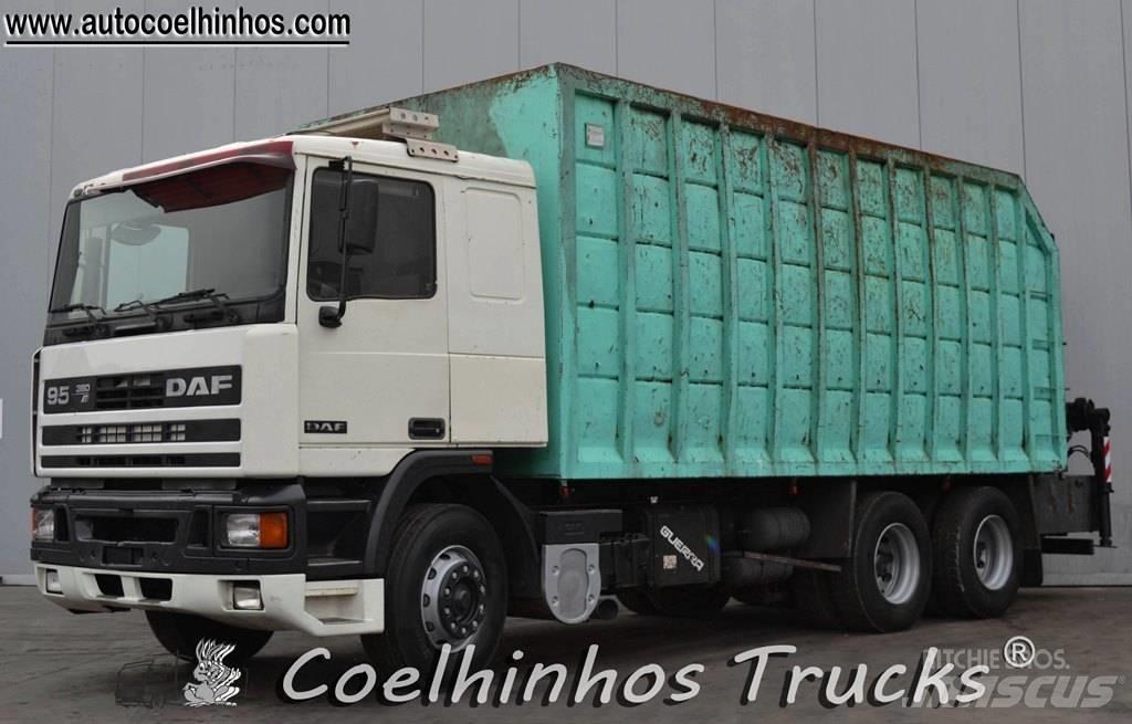 DAF 95Ati 380 Platformos/ Pakrovimas iš šono