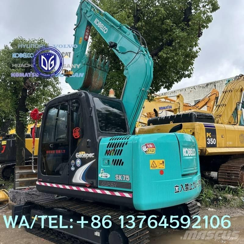 Kobelco SK75-8 Vikšriniai ekskavatoriai