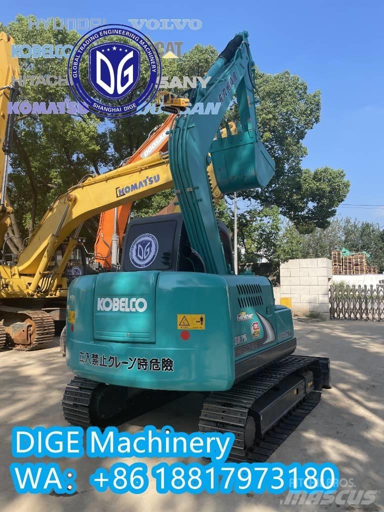 Kobelco SK75-8 Vikšriniai ekskavatoriai