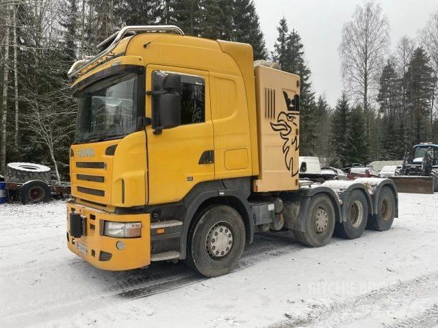 Scania R580 8x4/4 Naudoti vilkikai