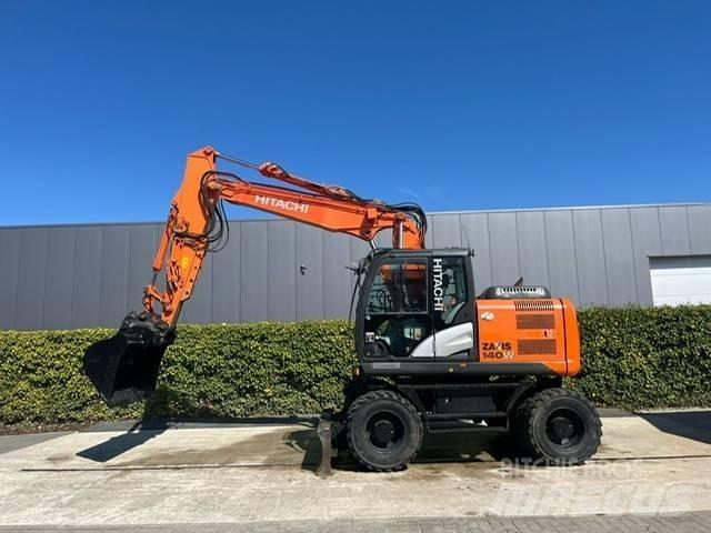 Hitachi 140W-5B Ratiniai ekskavatoriai