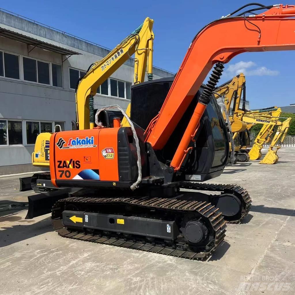 Hitachi ZX 70 Mini ekskavatoriai < 7 t