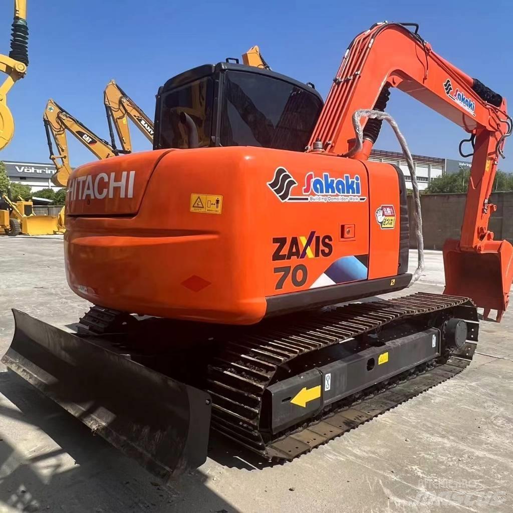 Hitachi ZX 70 Mini ekskavatoriai < 7 t