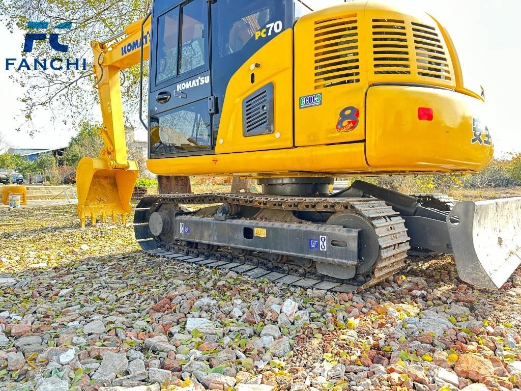 Komatsu PC 70 Vikšriniai ekskavatoriai