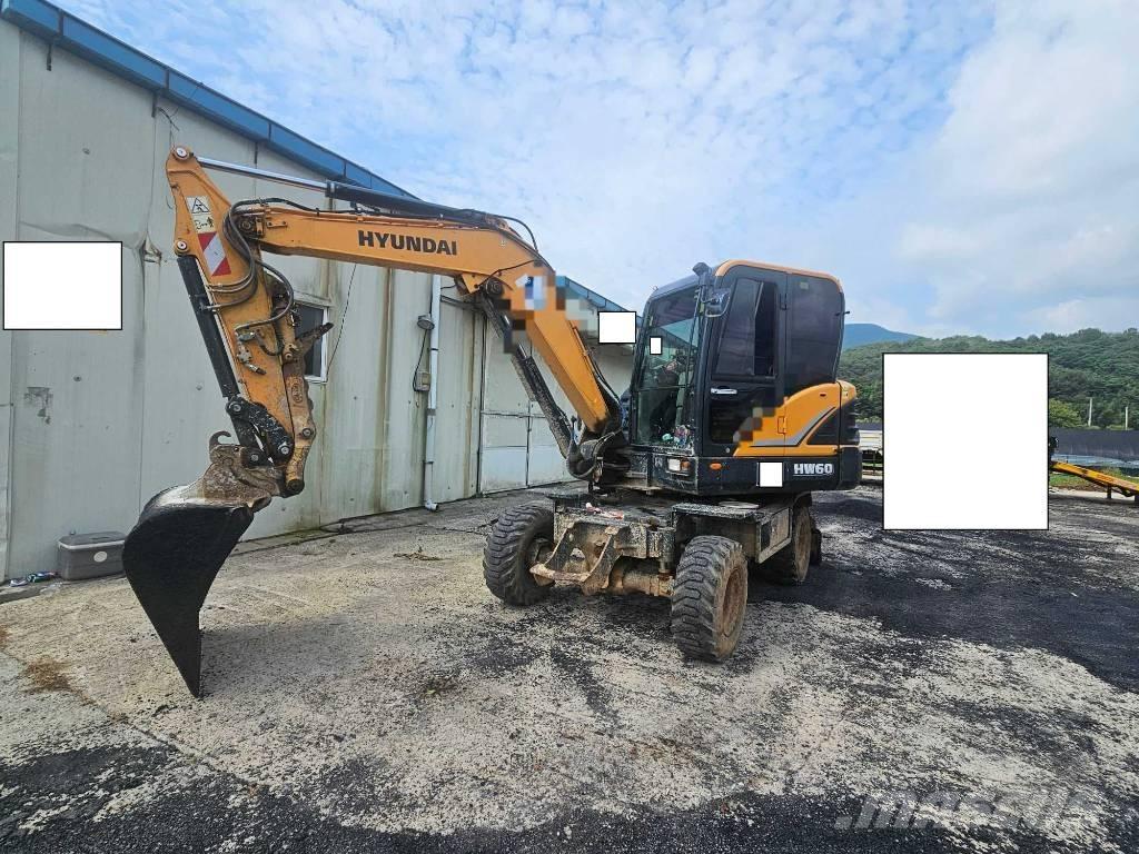 Hyundai HW60 Ratiniai ekskavatoriai