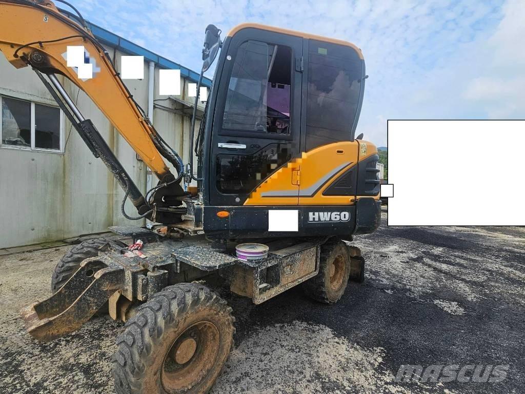 Hyundai HW60 Ratiniai ekskavatoriai