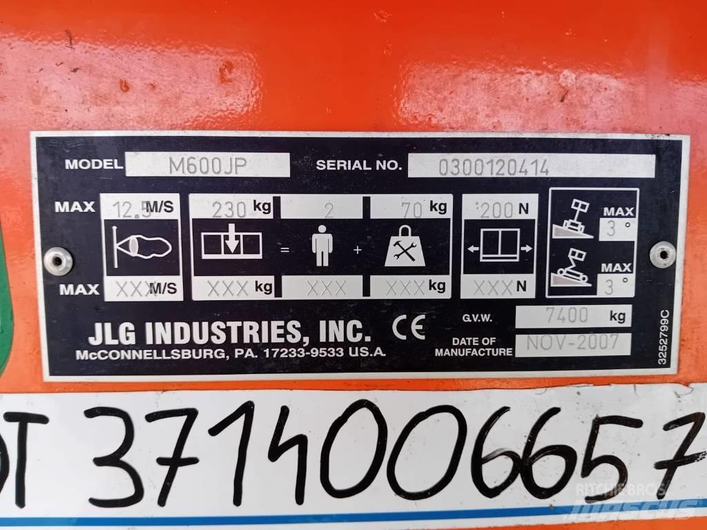 JLG M 600 JP Alkūniniai keltuvai