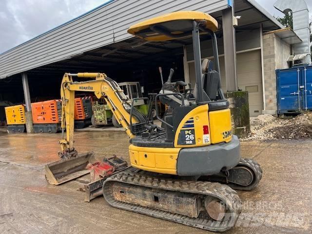 Komatsu PC 26 MR-3 Mini ekskavatoriai < 7 t