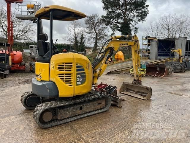 Komatsu PC 26 MR-3 Mini ekskavatoriai < 7 t