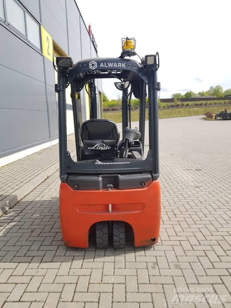 Linde E16C Elektriniai šakiniai krautuvai