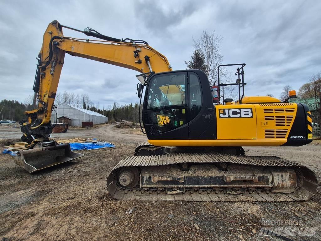 JCB 220 Vikšriniai ekskavatoriai