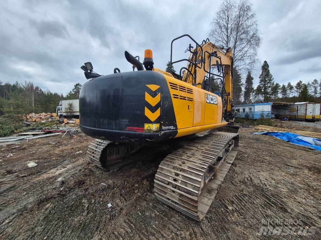 JCB 220 Vikšriniai ekskavatoriai