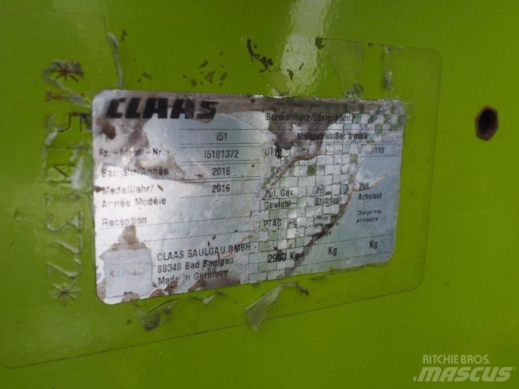 CLAAS Orbis 600SD Šieno ir pašarų ruošimo mašinų priedai