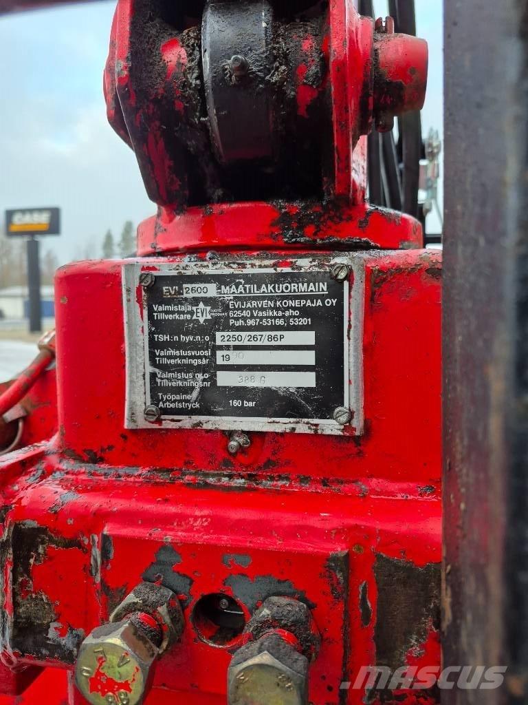 Evi 2600 Miškovežių priekabos