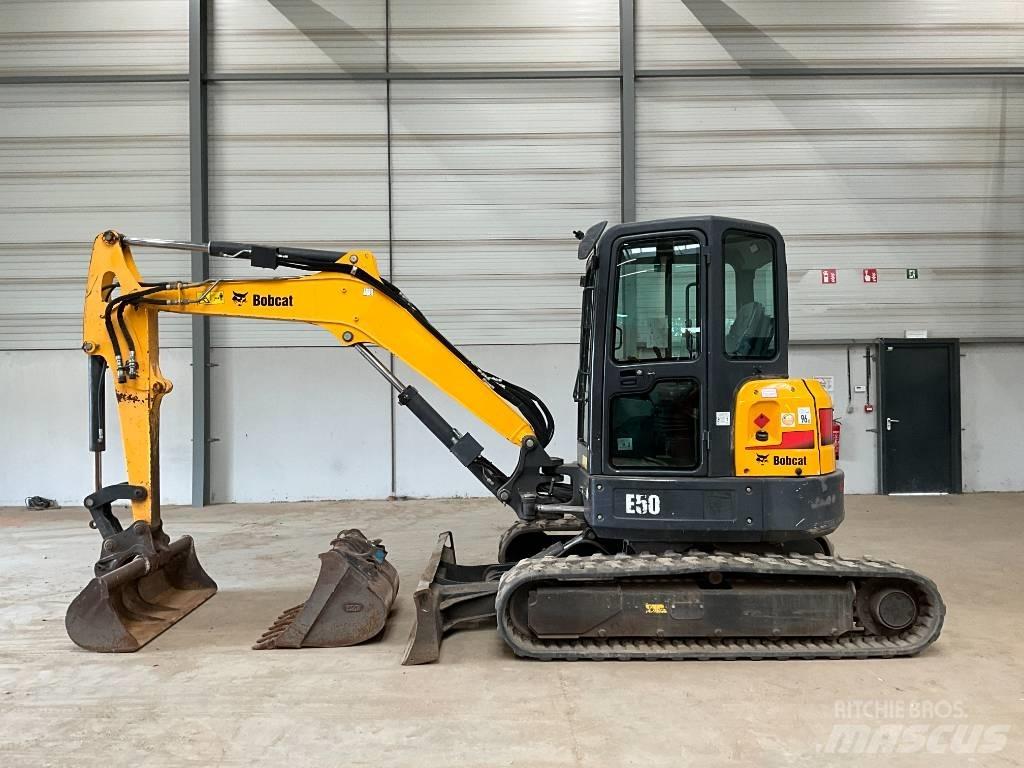 Bobcat E 50 Mini ekskavatoriai < 7 t