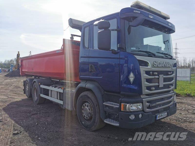 Scania G 450 Sunkvežimiai su keliamuoju kabliu