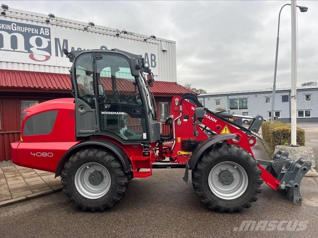 Weidemann 4080 Naudoti ratiniai krautuvai