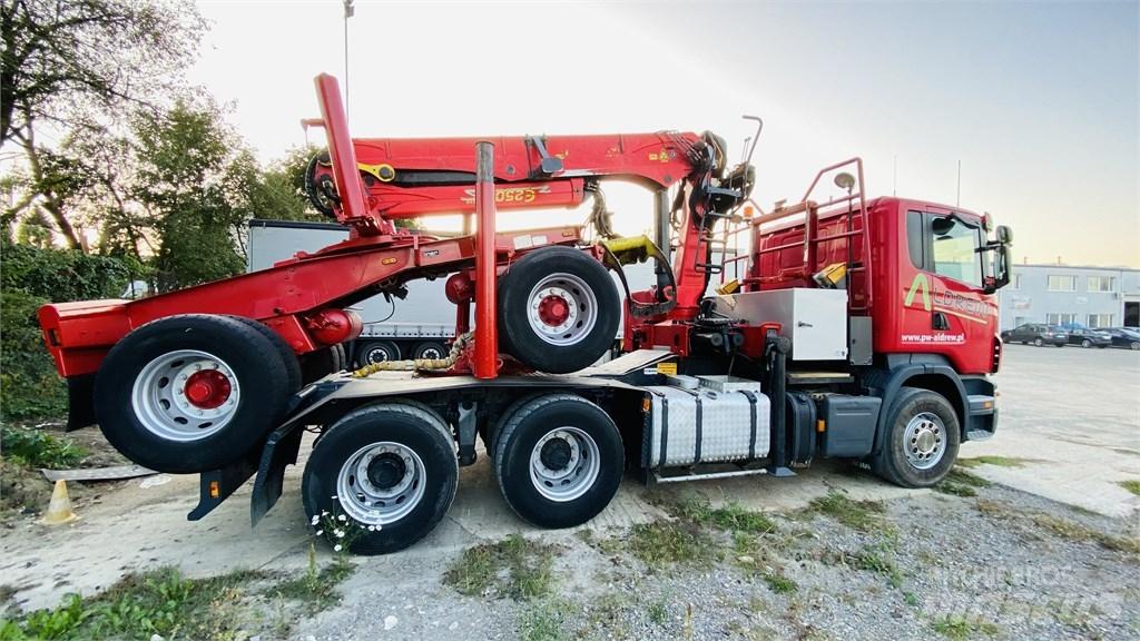 Scania R500 Miškovežių vilkikai