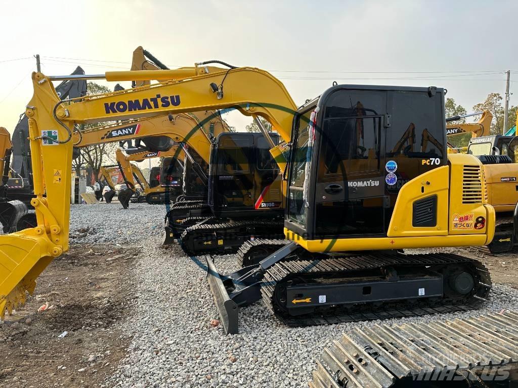 Komatsu PC 70 Mini ekskavatoriai < 7 t