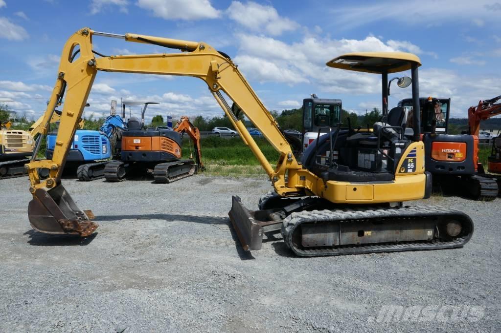 Komatsu PC 55 MR-3 Mini ekskavatoriai < 7 t