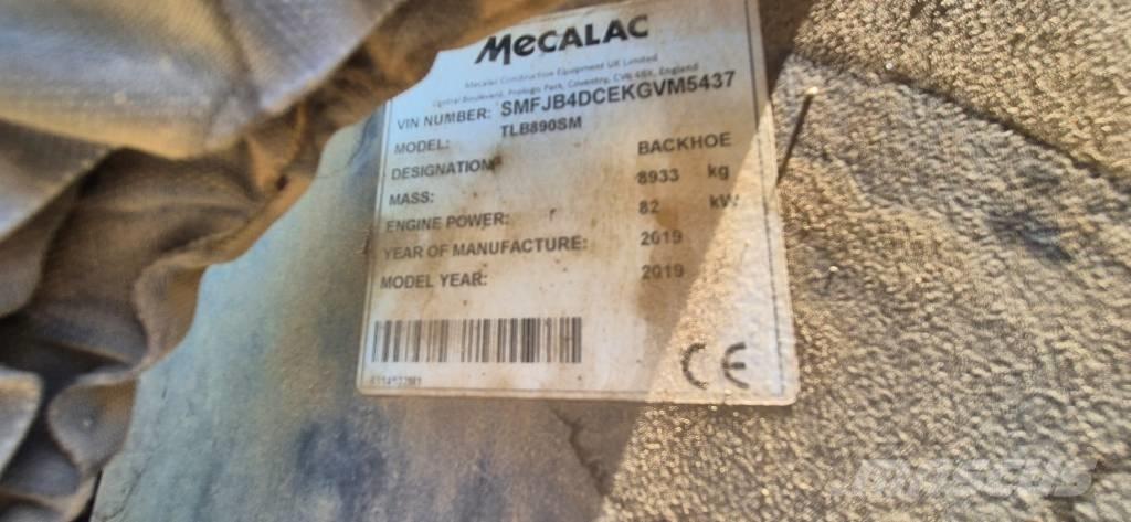 Mecalac TLB 890 Ekskavatoriniai krautuvai