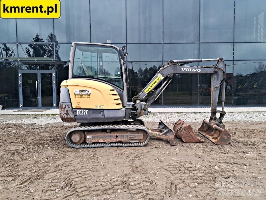 Volvo EC 27 C Mini ekskavatoriai < 7 t