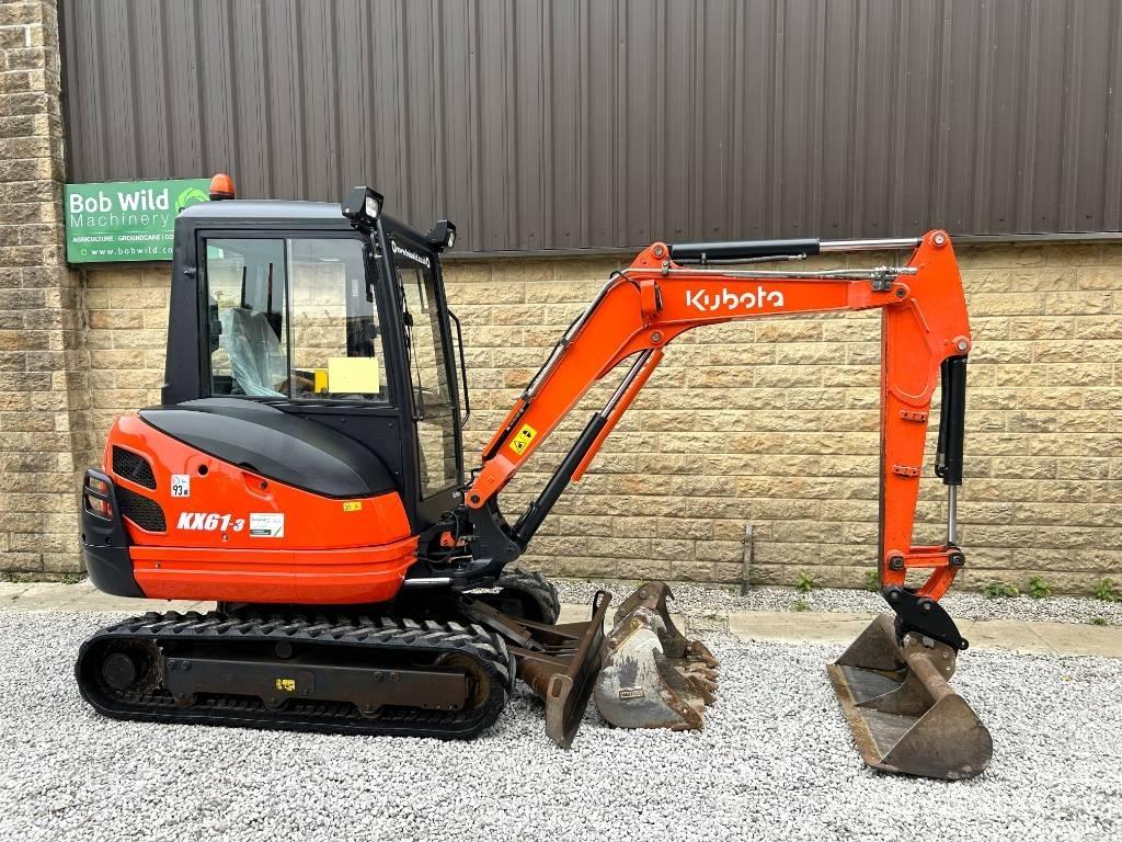 Kubota KX61-3 Mini ekskavatoriai < 7 t