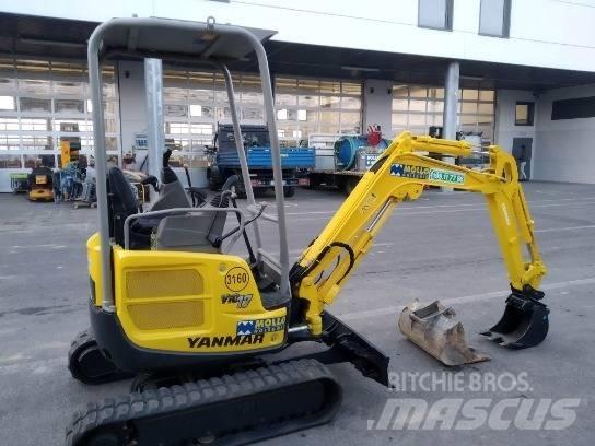Yanmar Vio 17 Mini ekskavatoriai < 7 t