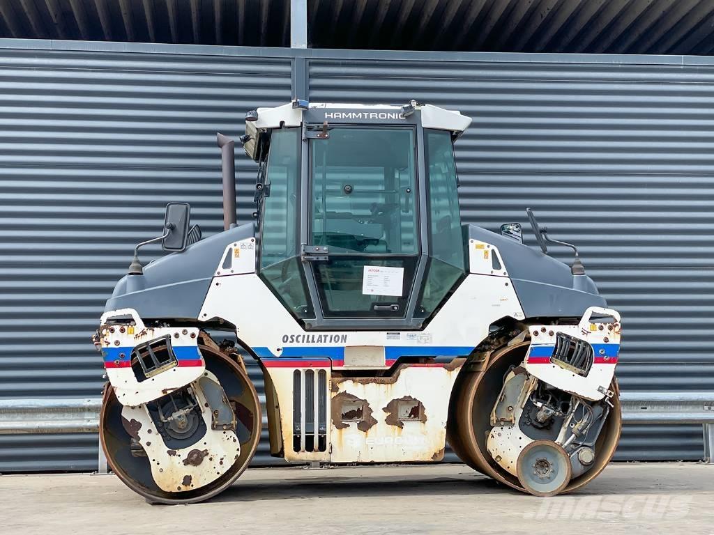 Hamm DV 65 VO Porinių būgnų volai