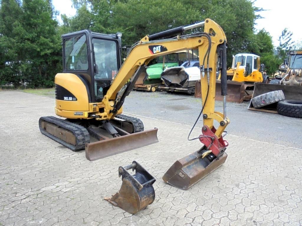 CAT 303.5 D CR Mini ekskavatoriai < 7 t