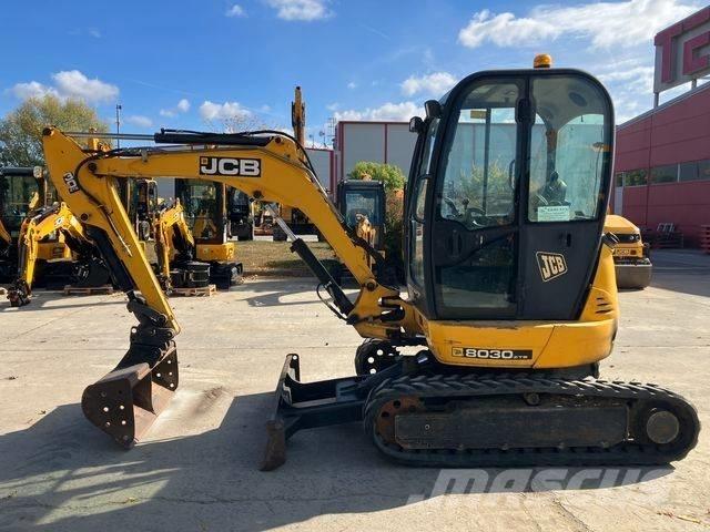 JCB 8030 Mini ekskavatoriai < 7 t