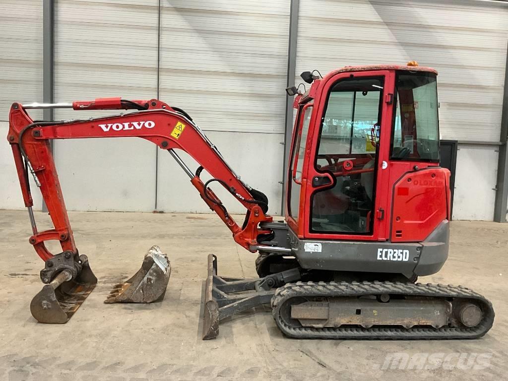 Volvo ECR 35 D Mini ekskavatoriai < 7 t