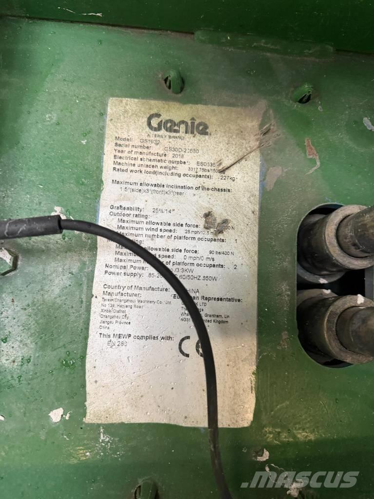 Genie GS 1932 Žirkliniai keltuvai