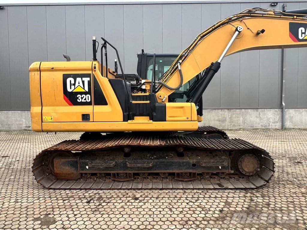 CAT 320-07 Vikšriniai ekskavatoriai