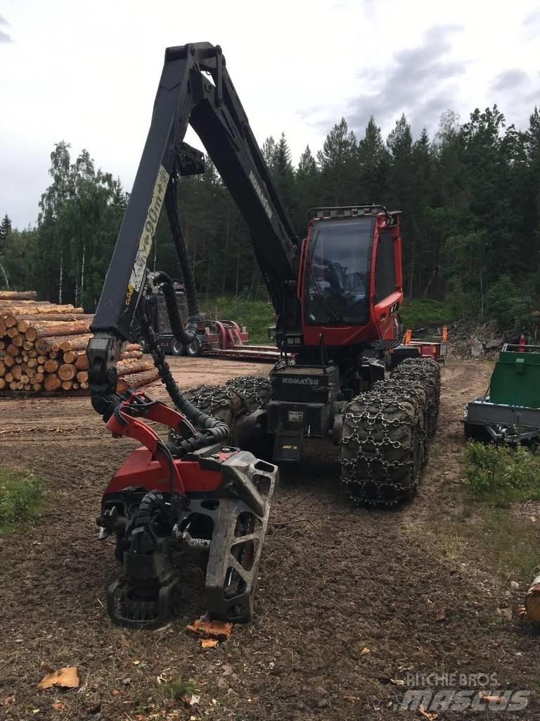 Komatsu 931 XC Miško technika (Harvesteriai)