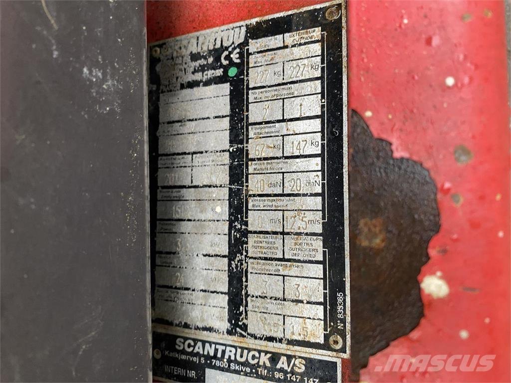 Manitou 78SEC Žirkliniai keltuvai