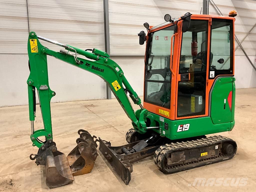Bobcat E 19 Mini ekskavatoriai < 7 t