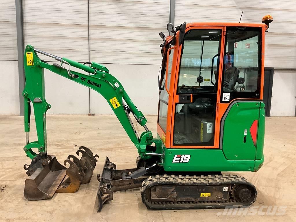 Bobcat E 19 Mini ekskavatoriai < 7 t