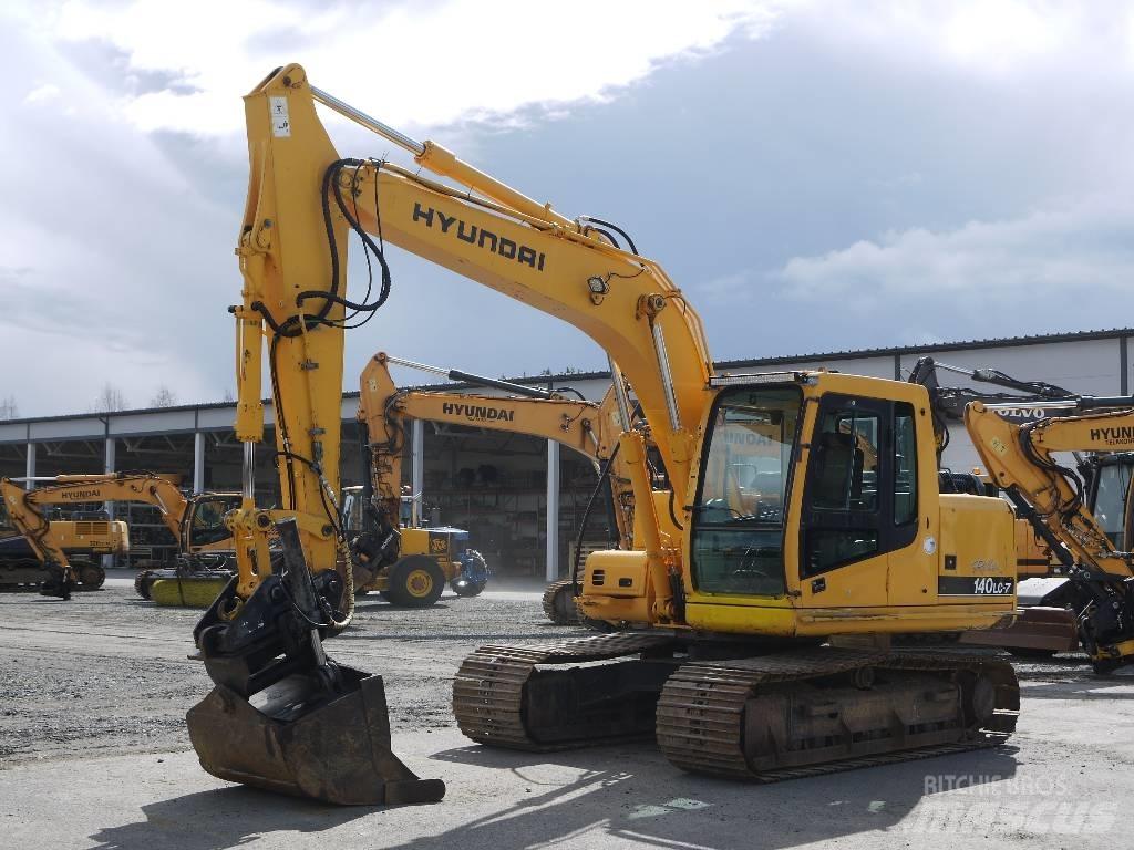 Hyundai R 140 LC-7 Vikšriniai ekskavatoriai