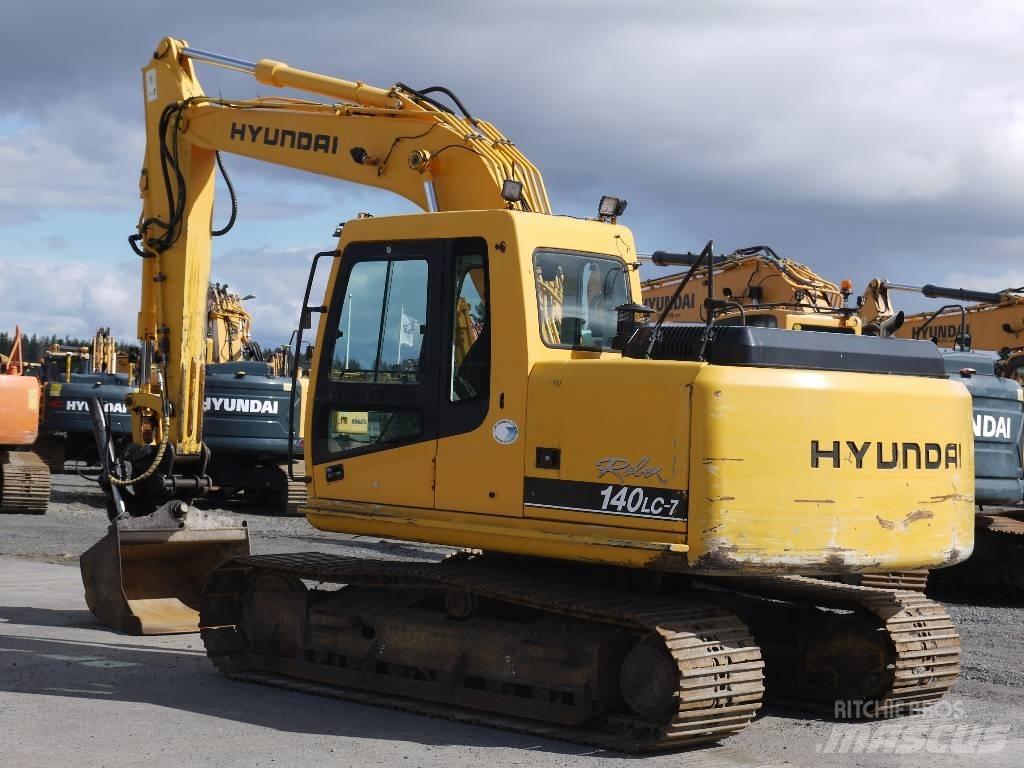Hyundai R 140 LC-7 Vikšriniai ekskavatoriai