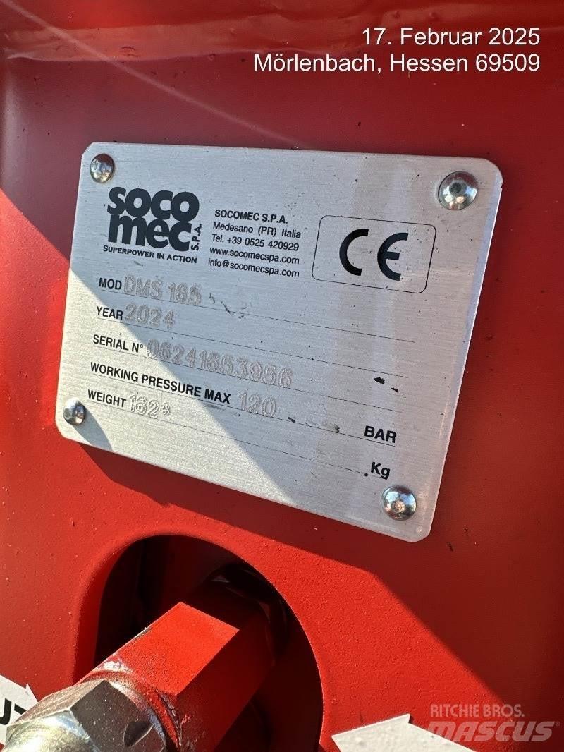 Socomec DMS165 Hidrauliniai krūvos plaktukai
