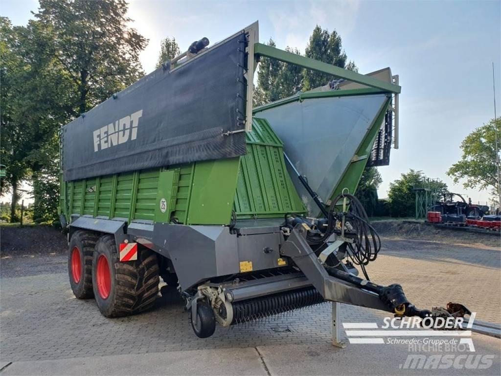 Fendt TIGO 75 XR Savikrovės priekabos