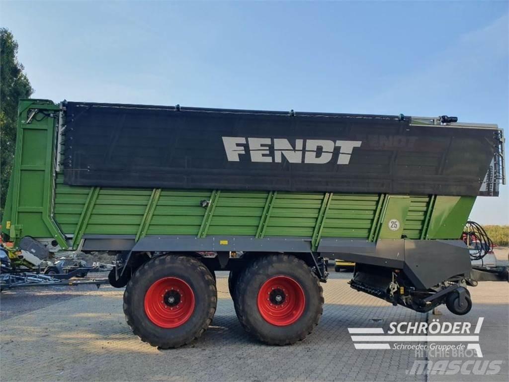 Fendt TIGO 75 XR Savikrovės priekabos