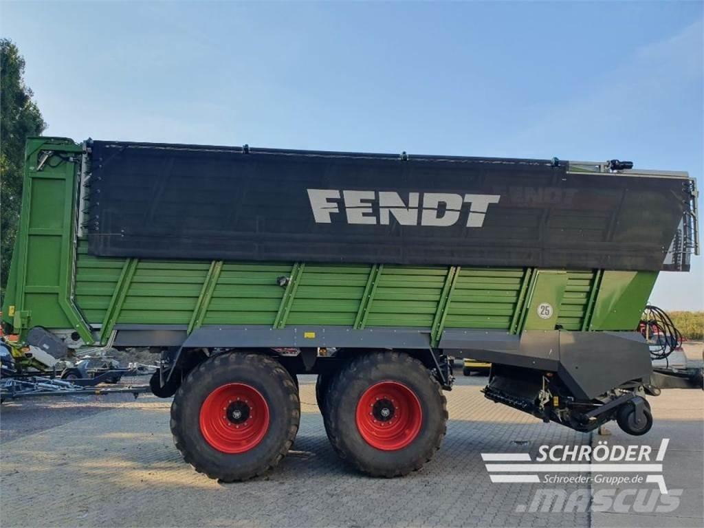 Fendt TIGO 75 XR Savikrovės priekabos