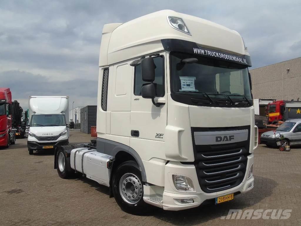 DAF XF 460 + euro 6 Naudoti vilkikai