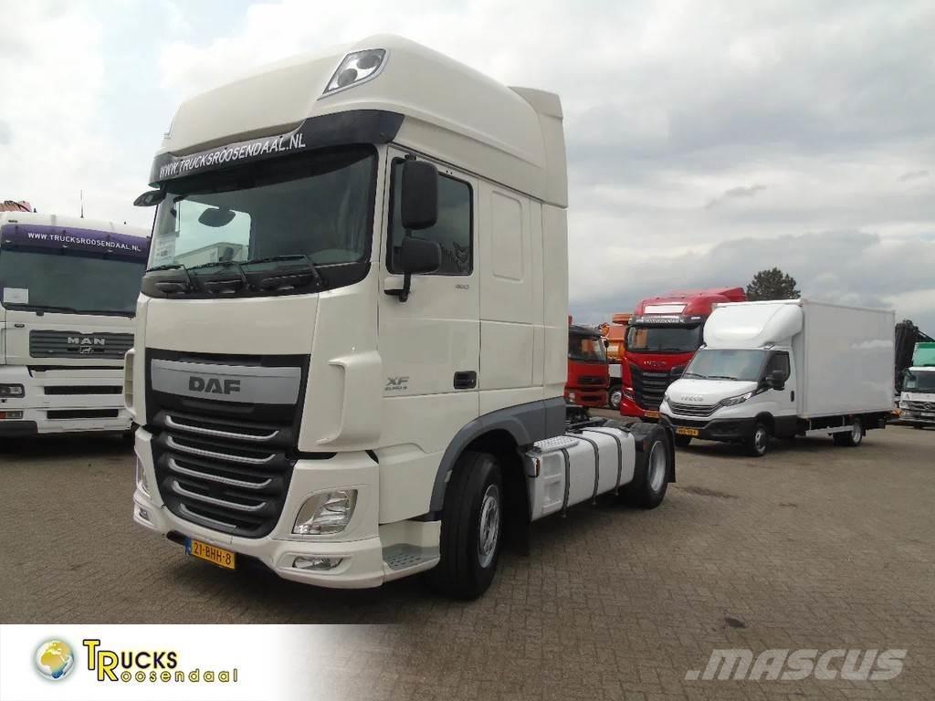DAF XF 460 + euro 6 Naudoti vilkikai