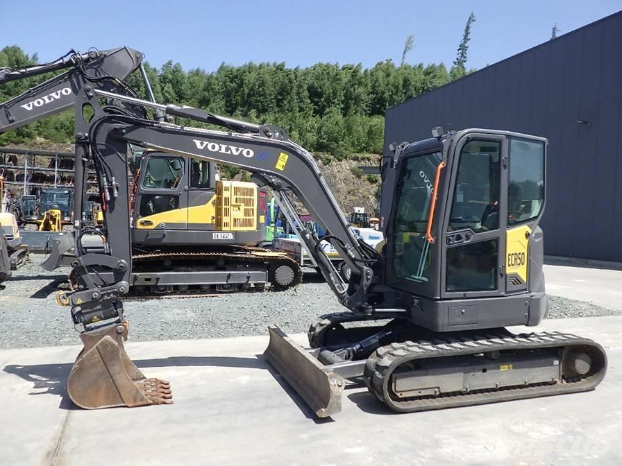 Volvo ECR 50 F Mini ekskavatoriai < 7 t
