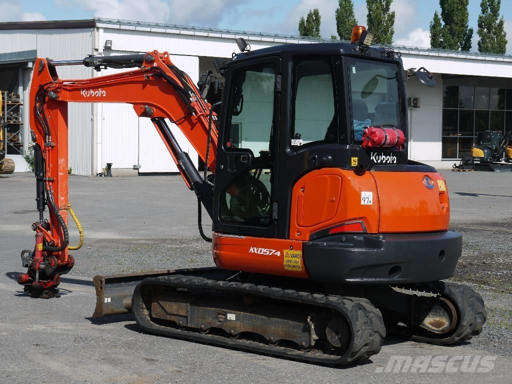 Kubota U 57-4 Mini ekskavatoriai < 7 t