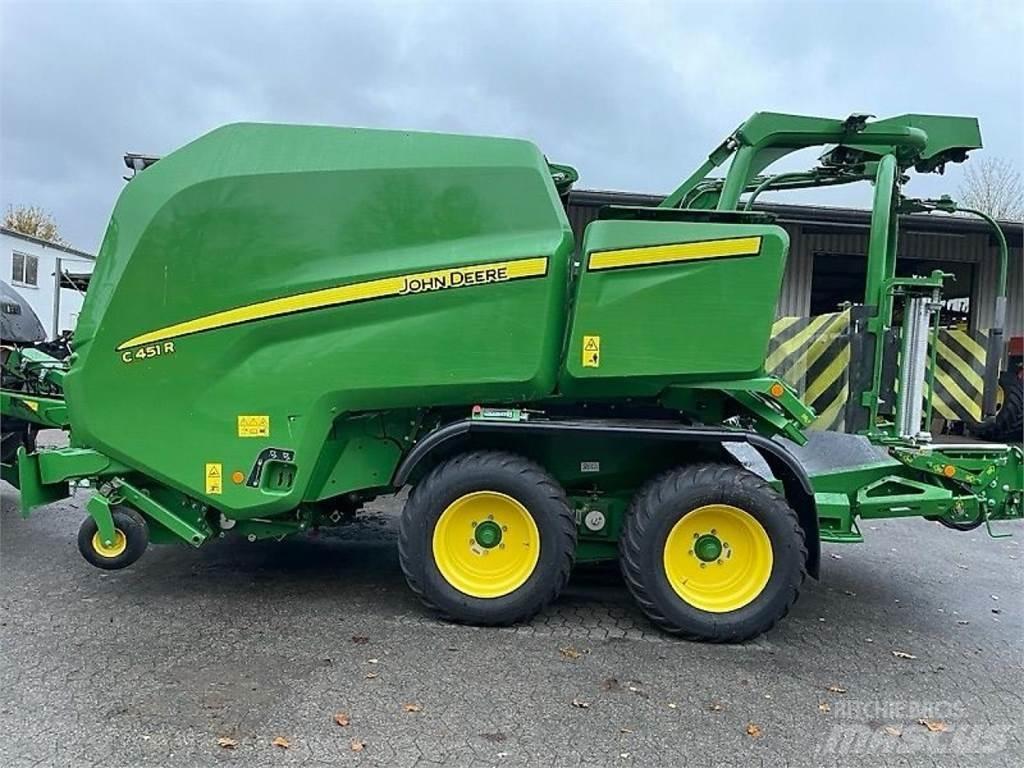 John Deere C451R Ritinių presai