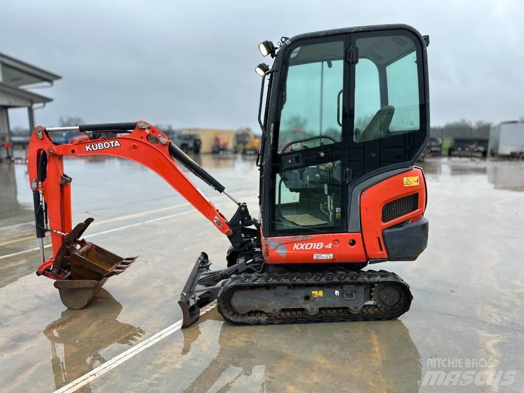 Kubota KX 018-4 Mini ekskavatoriai < 7 t